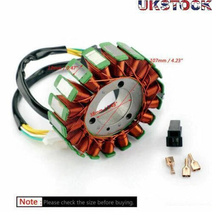 Stator Coil 18 Poles for Suzuki SV650 S (2003–2012), DL650 V-Strom 650 (2004–2016)