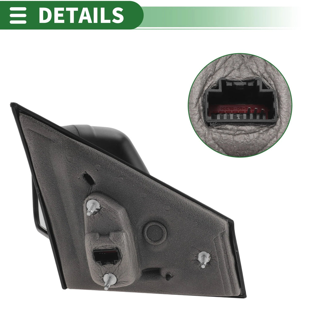 3 Pins Left Passenger Side Door Mirror for Ford Edge (2008) Power Heated
