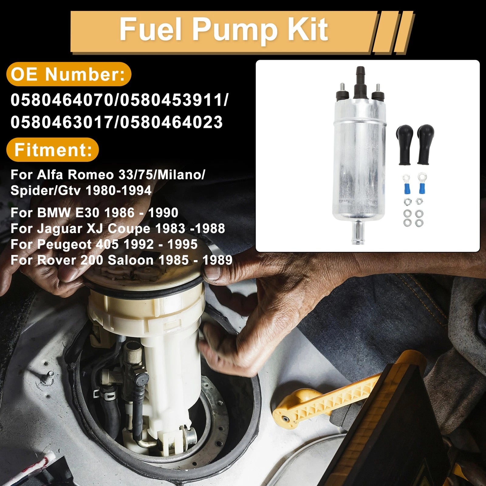Fuel Pump Replacement for Alfa Romeo 33 75 Metal Set (1967–1985)