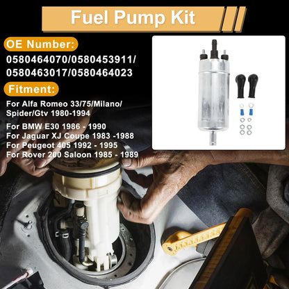 Fuel Pump Replacement for Alfa Romeo 33 75 Metal Set (1967–1985)