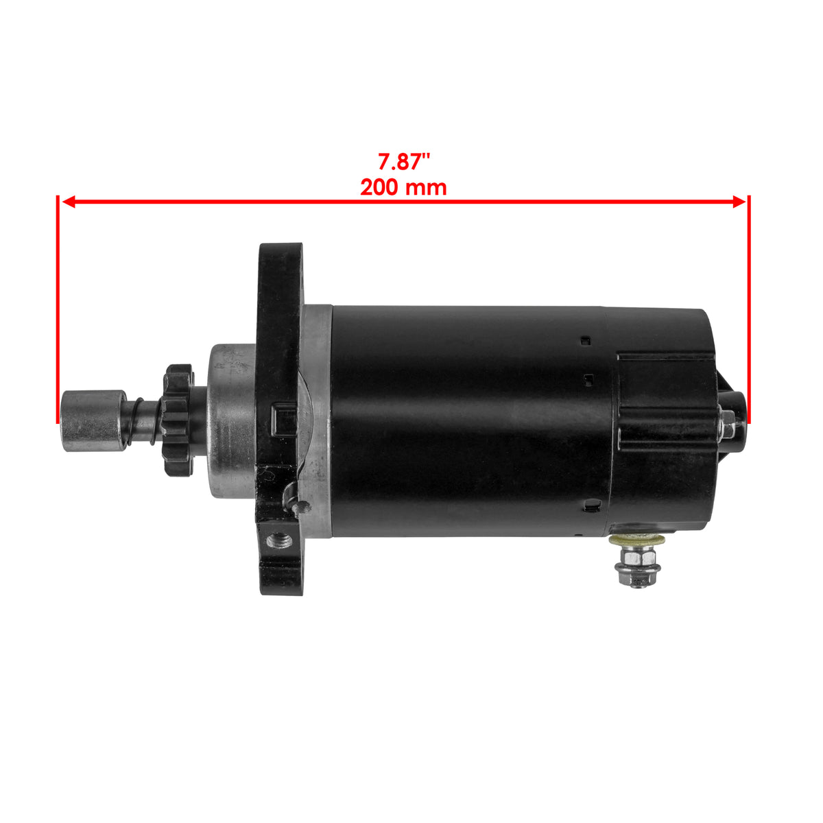 Starter Motor Replacement for Yamaha Marine 40HP 40EJR (1991–1999)
