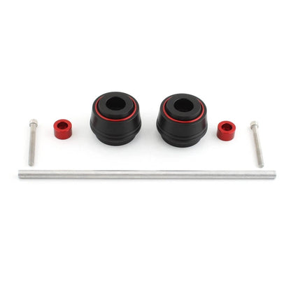 Front Wheel Axle Fork Slider Crash Protector for Zontes Shengshi 368 (D E M)