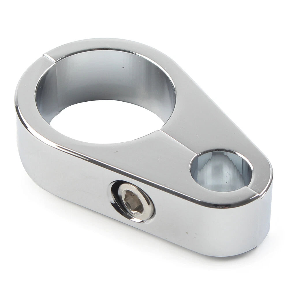 Brake Clutch Cable Wire Clamp Clip for Harley (1'' Handlebar)