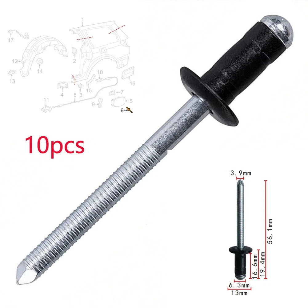 Fuel Lid Blind Rivet for