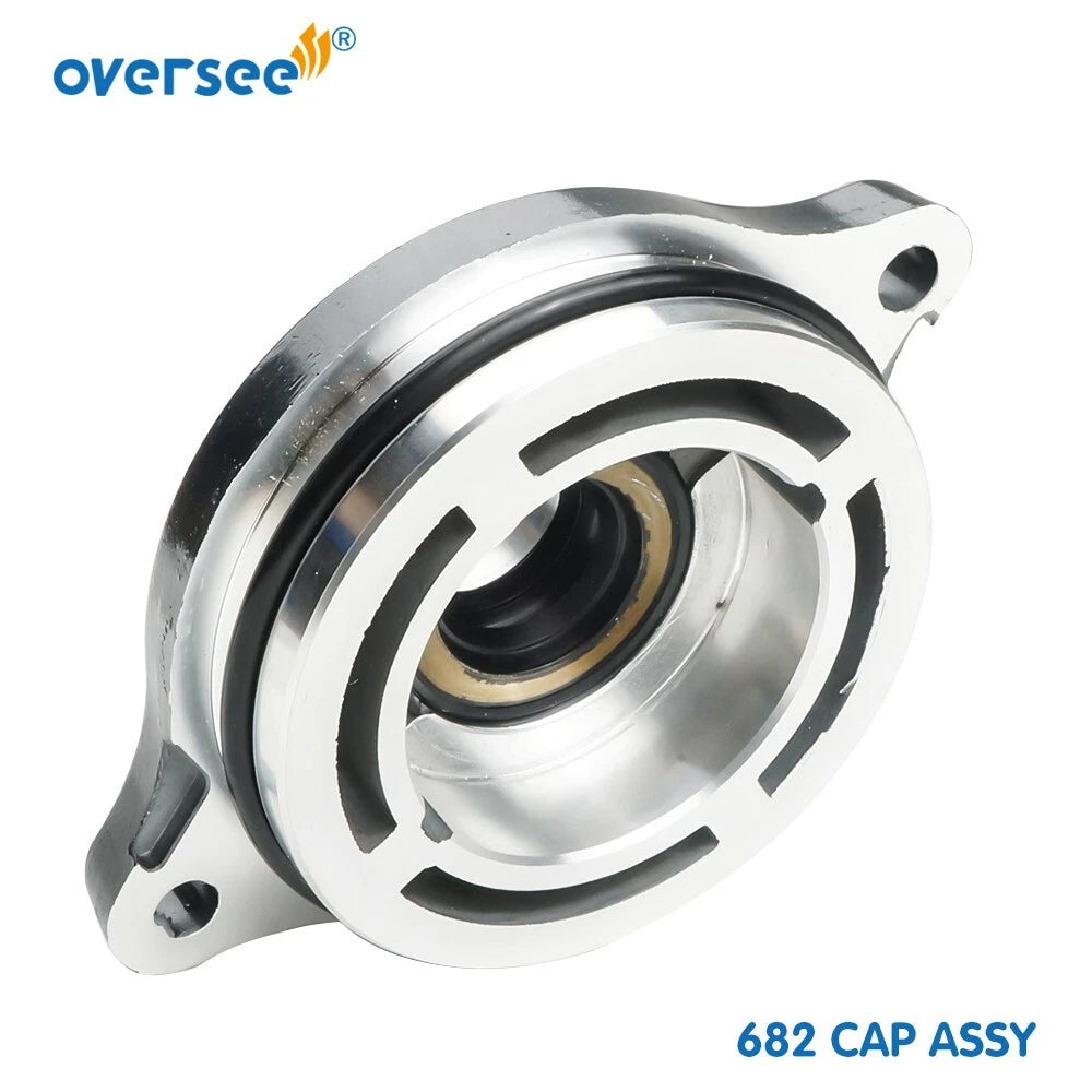 Gear Box Cap with Seals & O-Ring for Yamaha Outboard Motor 15HP 9.9HP (2T)
