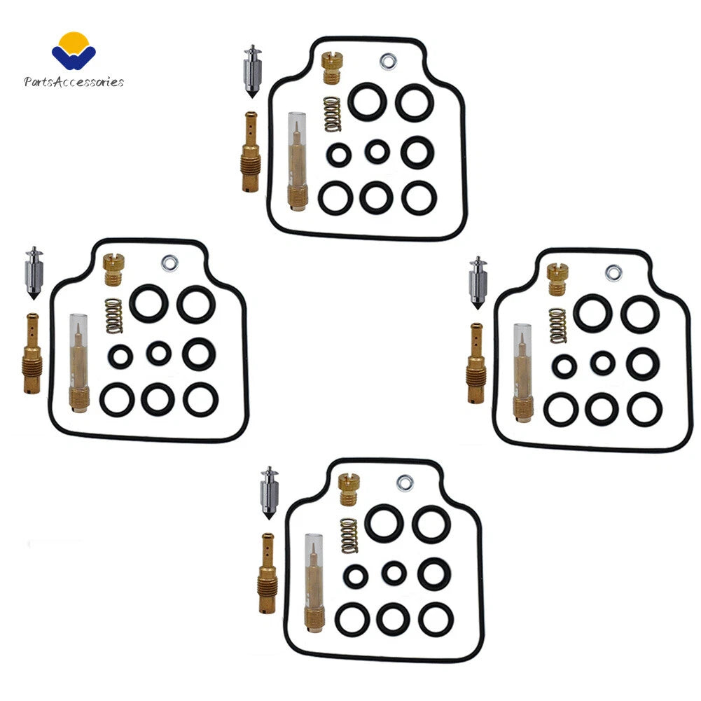 4X Carburetor Rebuild Kit for Honda CB650 SC Nighthawk 650 (1983–1985)