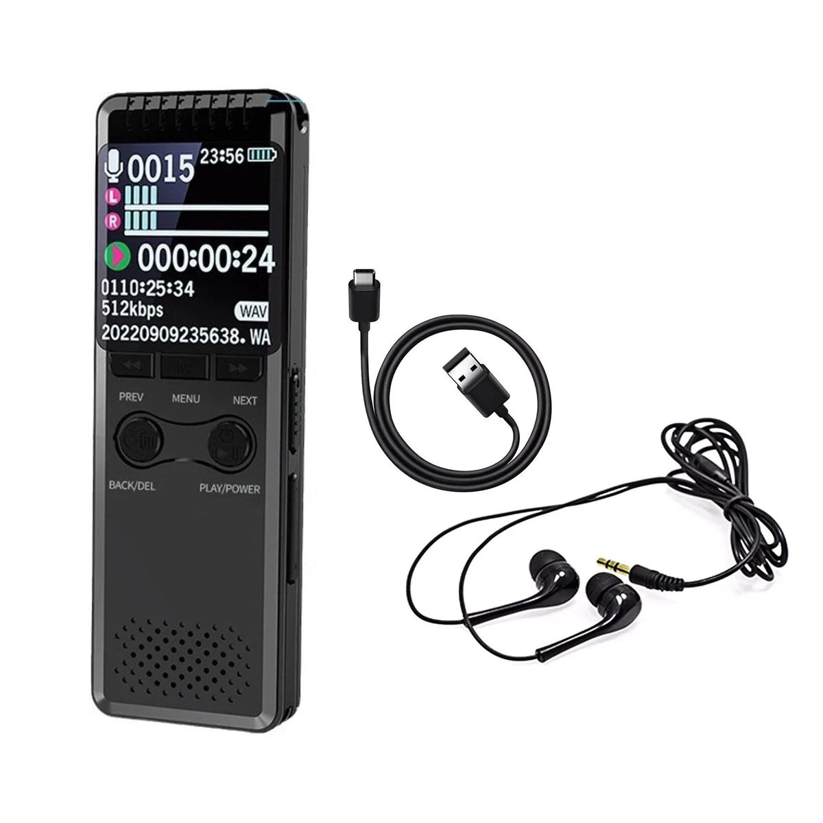 32GB Digital Voice Recorder for Lectures (2010–2023)