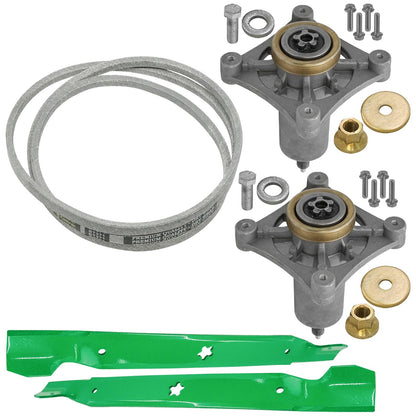 Deck Spindle Belt Rebuild Kit for Husqvarna YTA18542 YTA19K42 YTH2042 (42)