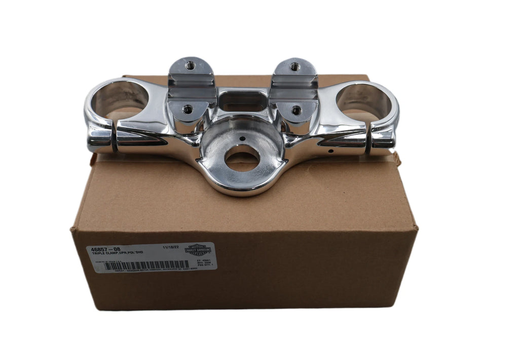 Upper Triple Clamp for Harley-Davidson FXDB Dyna Street Bob (2008–2012)