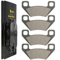 Front Brake Pads Replacement for Kubota RTV520 RTV520E (2005–2015)