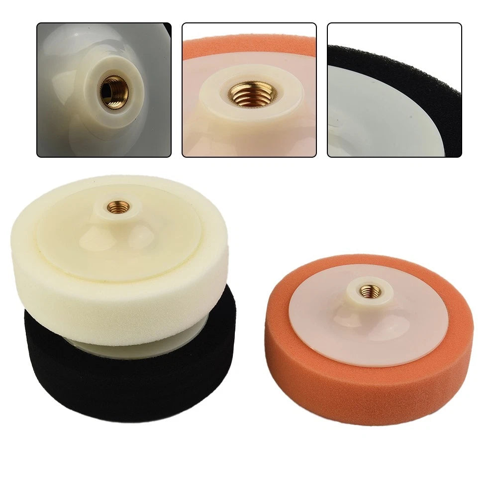 3X Polishing Waxing Buffing Pads Kit for Car Auto