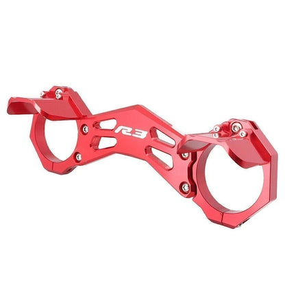 CNC Balance Shock Front Fork Brace Bracket for Yamaha YZF R25 R3 (2015–2016) RED