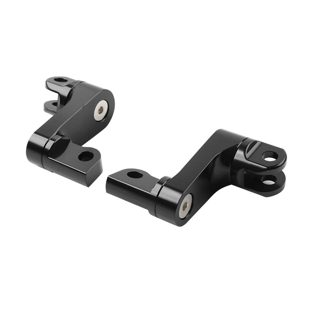 Footpeg Extensions for Harley Softail Dyna (2018–2023) - Black