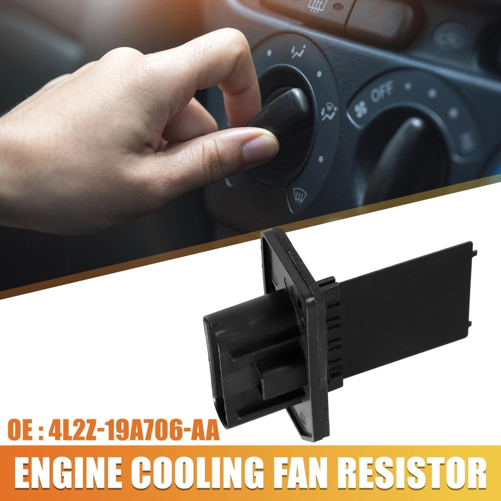 HVAC Blower Motor Resistor Replacement for Ford Mercury Mountaineer (2002–2005)