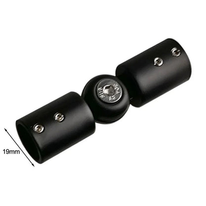 Adjustable 304 Stainless Steel Connector for Corner & Bay Window Rods