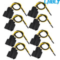 8Pcs Fuel Injector Connector Pigtail for Dodge GM Ford EV6 EV14