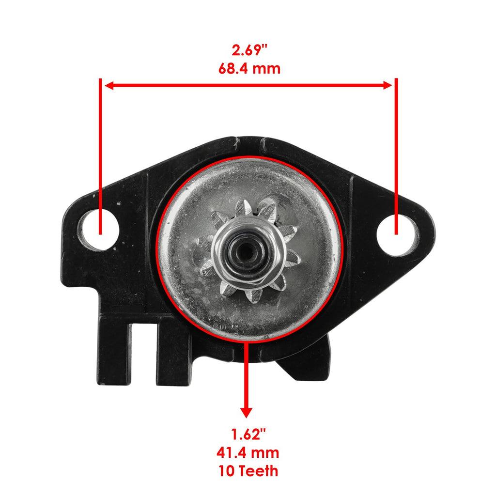 Starter Replacement for Evinrude Johnson E10R 9.9HP Outboard (1990–1993)