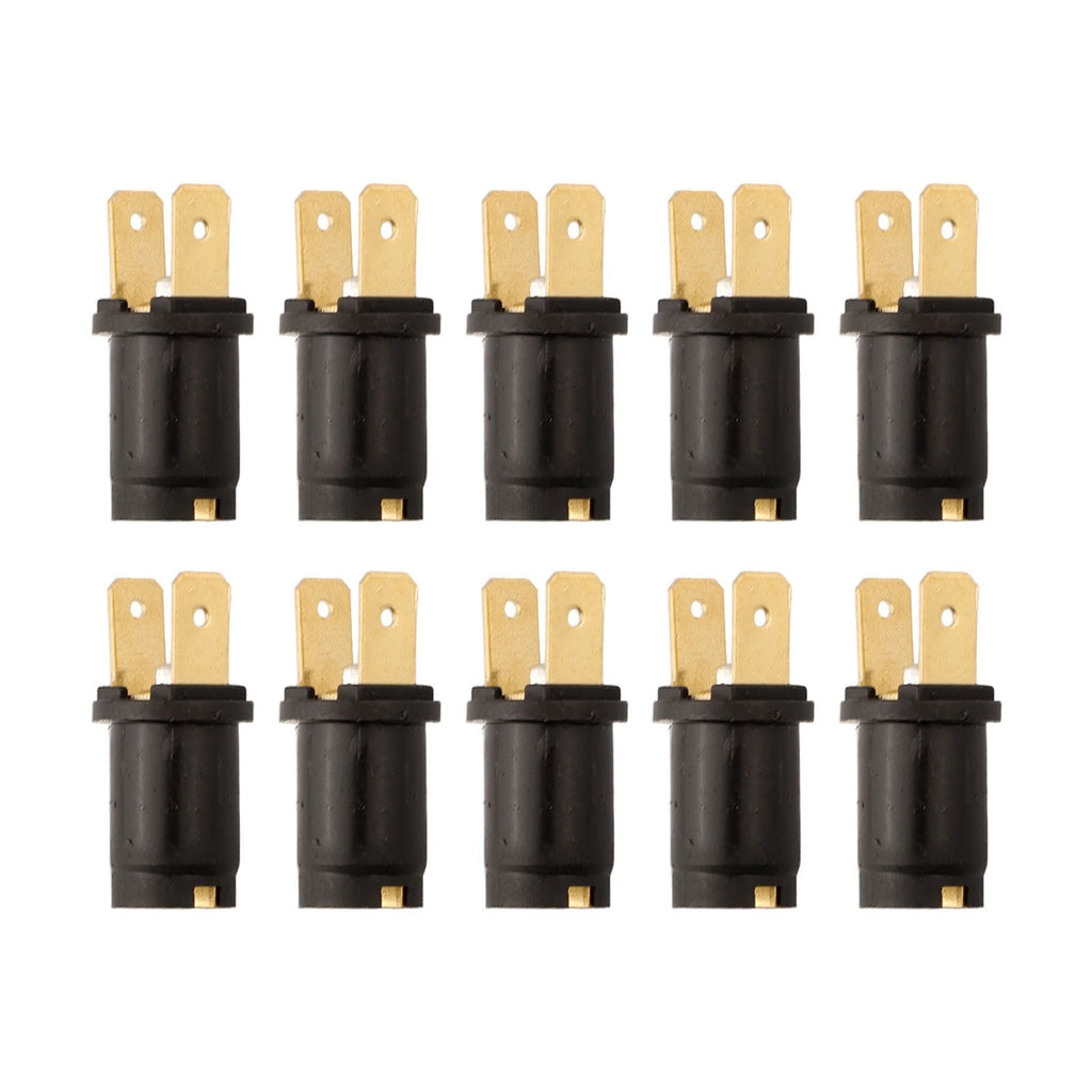 Set of 10 Side Light Bulb Holders for Ba9s 989233
