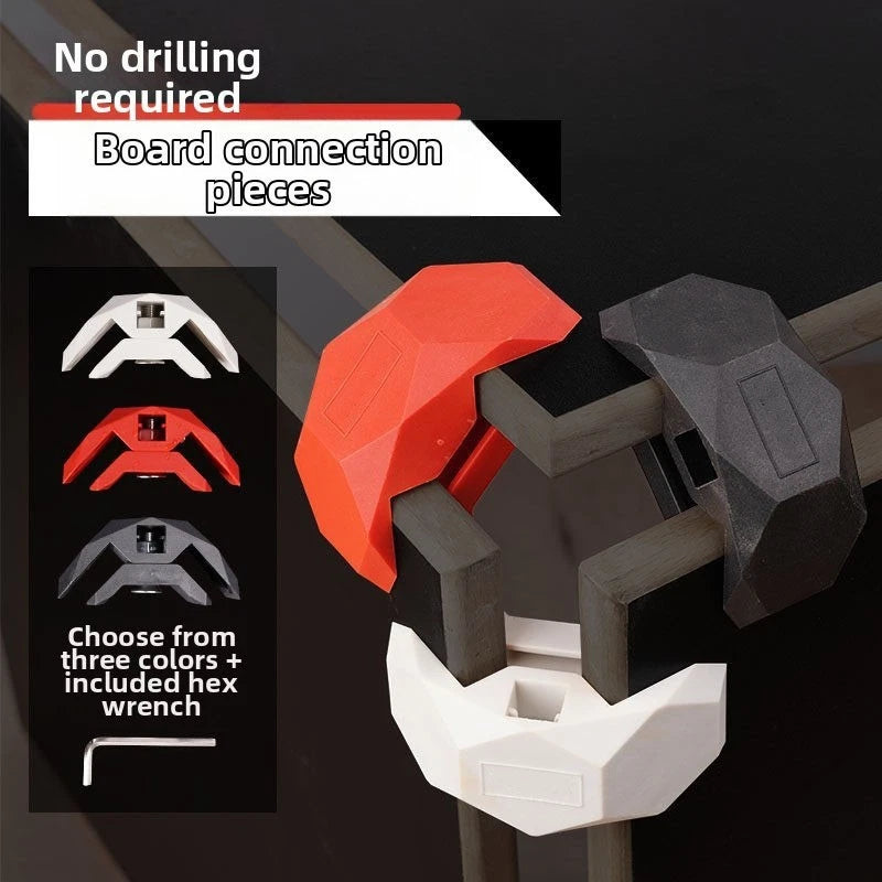 4X Plastic 90 Degree Connector for Cabinet Frame Assembly