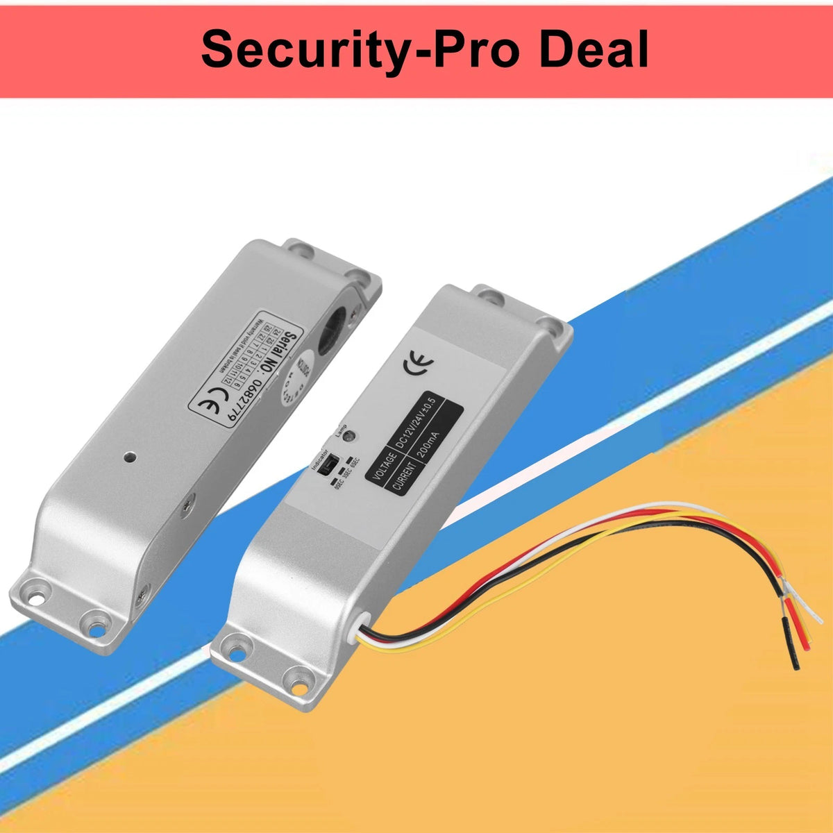 Electric Drop Bolt Lock for Automotive Applications