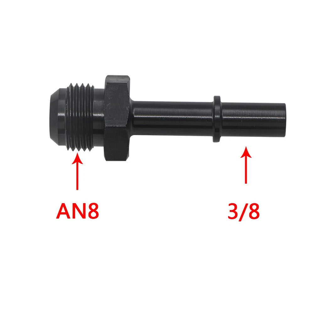 AN6/8 Fuel Adapter Fitting for LS LS1 LS3 (5/16" 3/8" Hose)