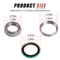 Rear Hub Bearing Seal Repair Kit for Polaris Trail Blazer 250 330 400 (1999–2009)