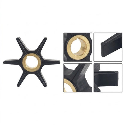 Rubber Water Pump Impeller for 25HP to 50HP 2-Stroke (No Part Numbers)