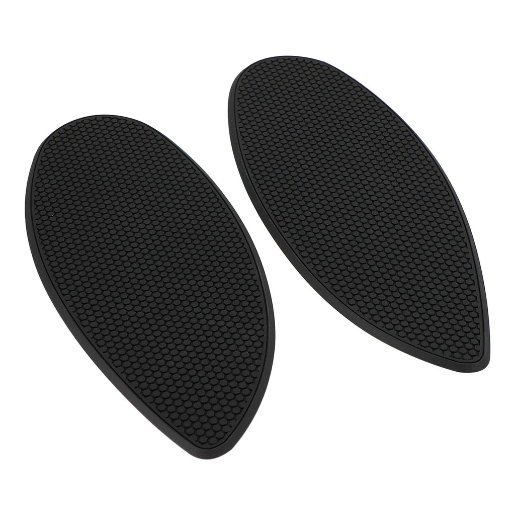 2X Tank Traction Grip Pads Black for Aprilia RS 660 / Tuono 660 (2021–2022)