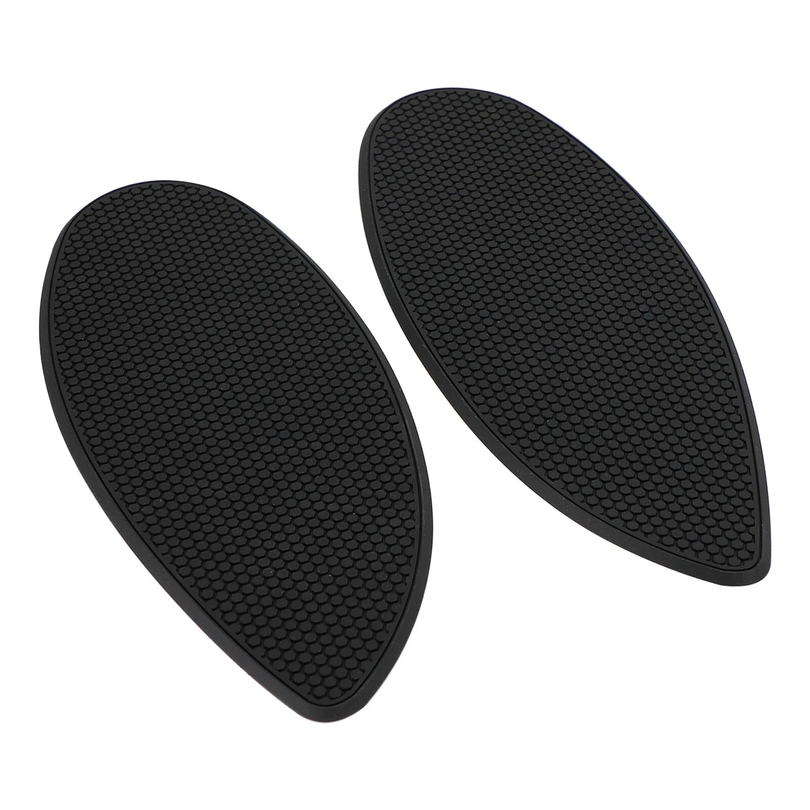 2X Tank Traction Grip Pads Black for Aprilia RS 660 / Tuono 660 (2021–2022)