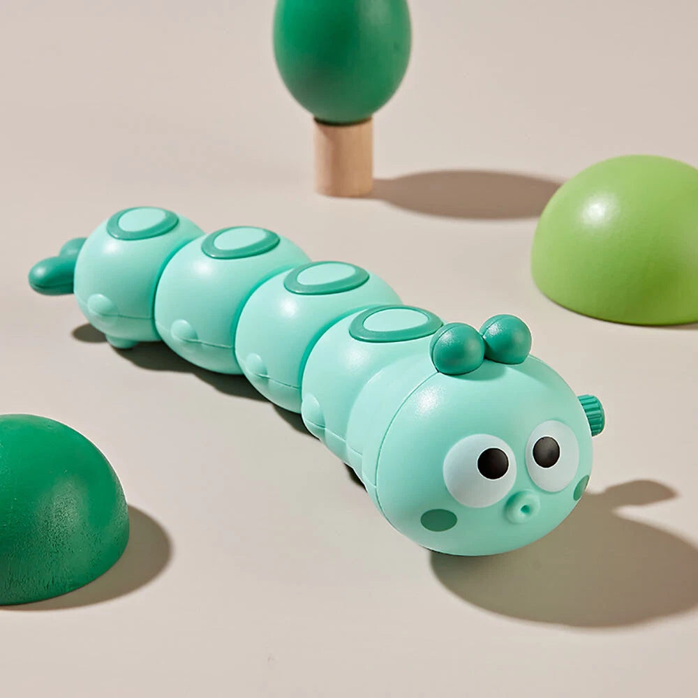 Clockwork Caterpillar Toy for Kids (1pc)