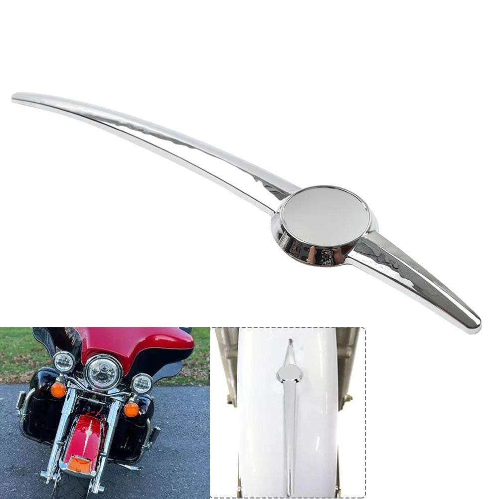 Chrome Front Mudguard Trim Spear for Harley Electra Glide (2000–2023)
