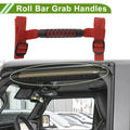 Roll Bar Grab Handles for Jeep Wrangler (1987–2021) Red