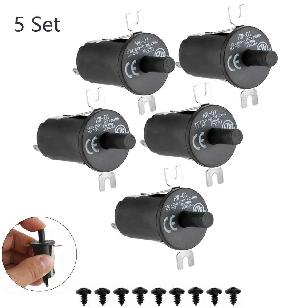5Pcs Lid/Door Switch 9904190041 for Masterbuilt Gravity 560/800 (2019–2023)