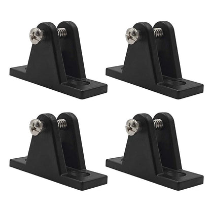 Set of 4 Nylon Plastic Boat Deck Hinges for Yacht Bimini Top Accessories