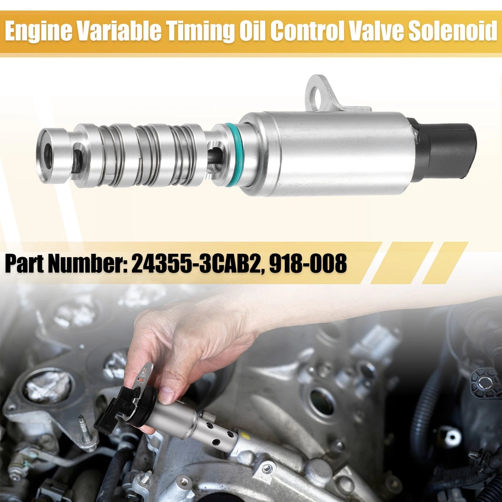 VVT Oil Control Valve Replacement for Hyundai Engine Camshaft (2017–2021)