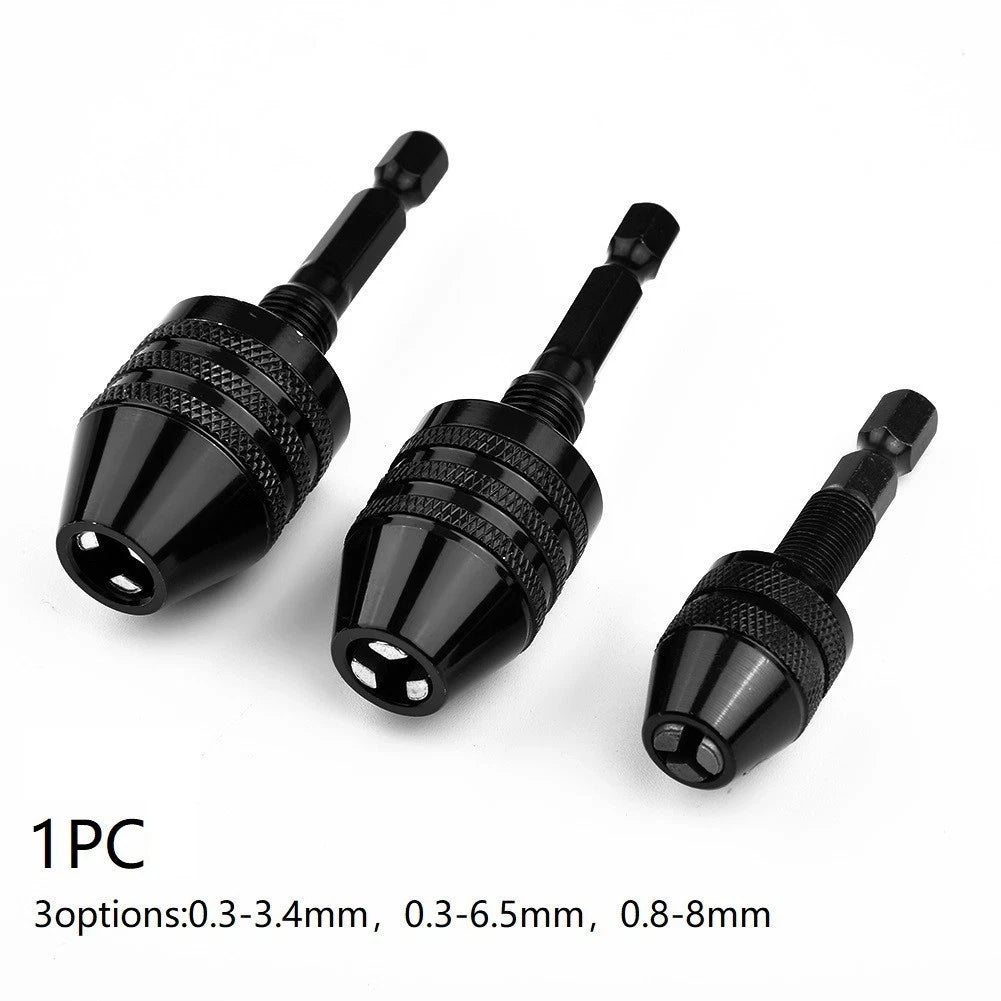 Hex Shank Cordless Power Screwdriver Adapter Chuck Conversion