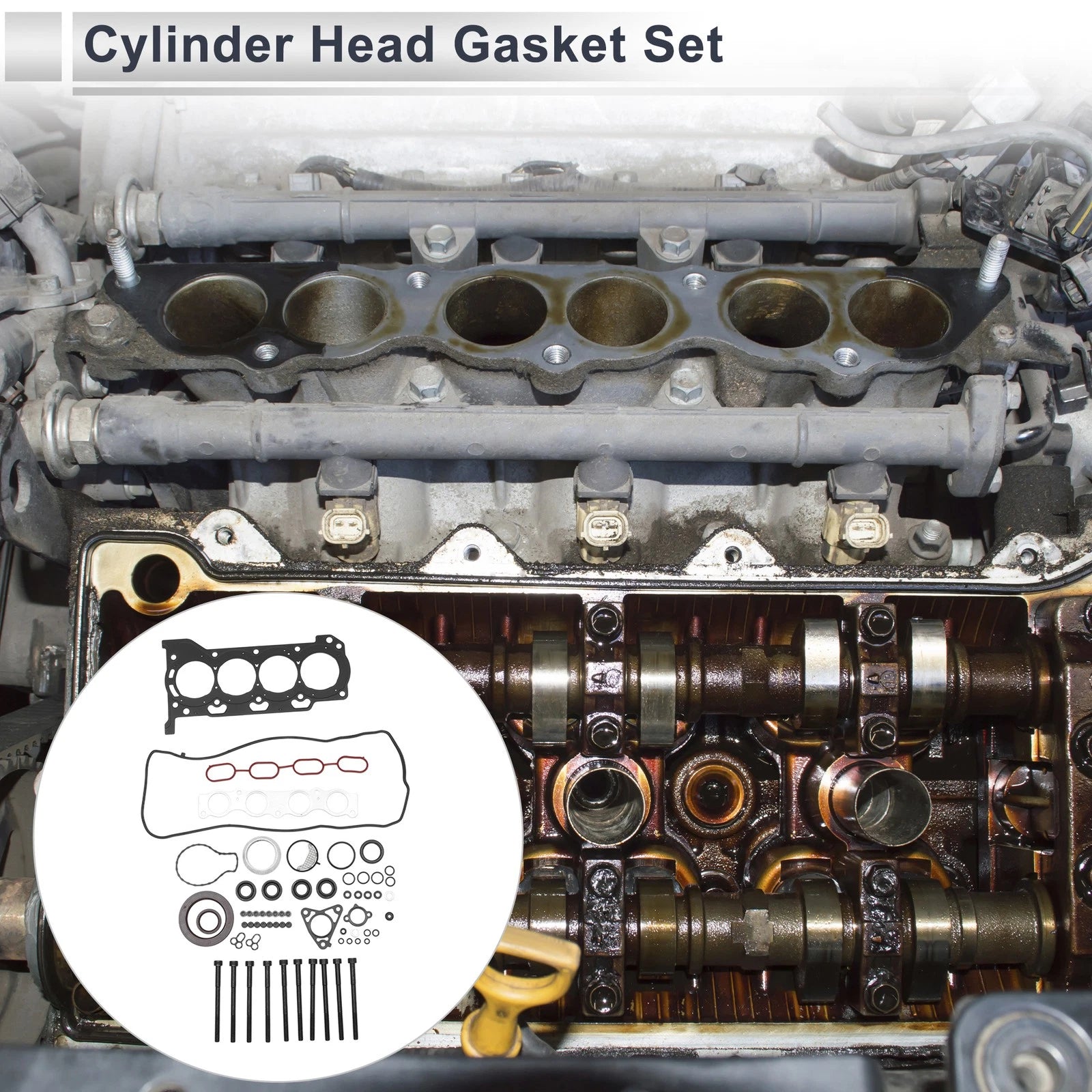 Cylinder Head Gasket Set for Toyota Corolla 1.8L (2009–2016) Replacement