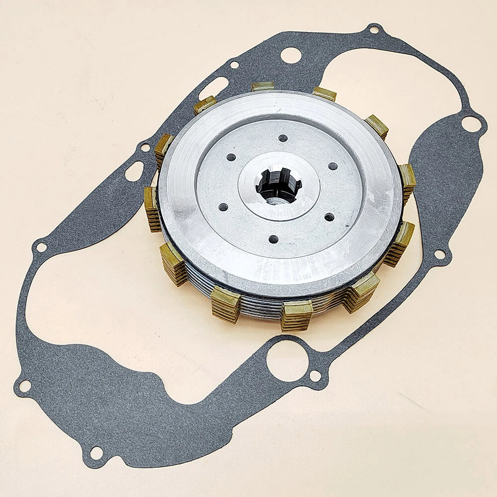 Clutch Disc Plate Kit w/ Gasket for Yamaha Banshee 350 (1987–2006)