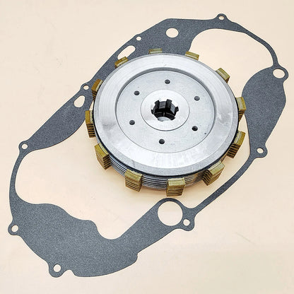 Clutch Disc Plate Kit w/ Gasket for Yamaha Banshee 350 (1987–2006)