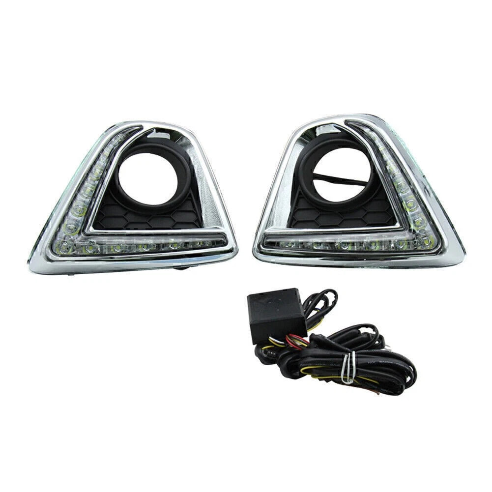 2X Front Left Right LED Daytime Running Lights for Mazda CX-5 (2012–2014)