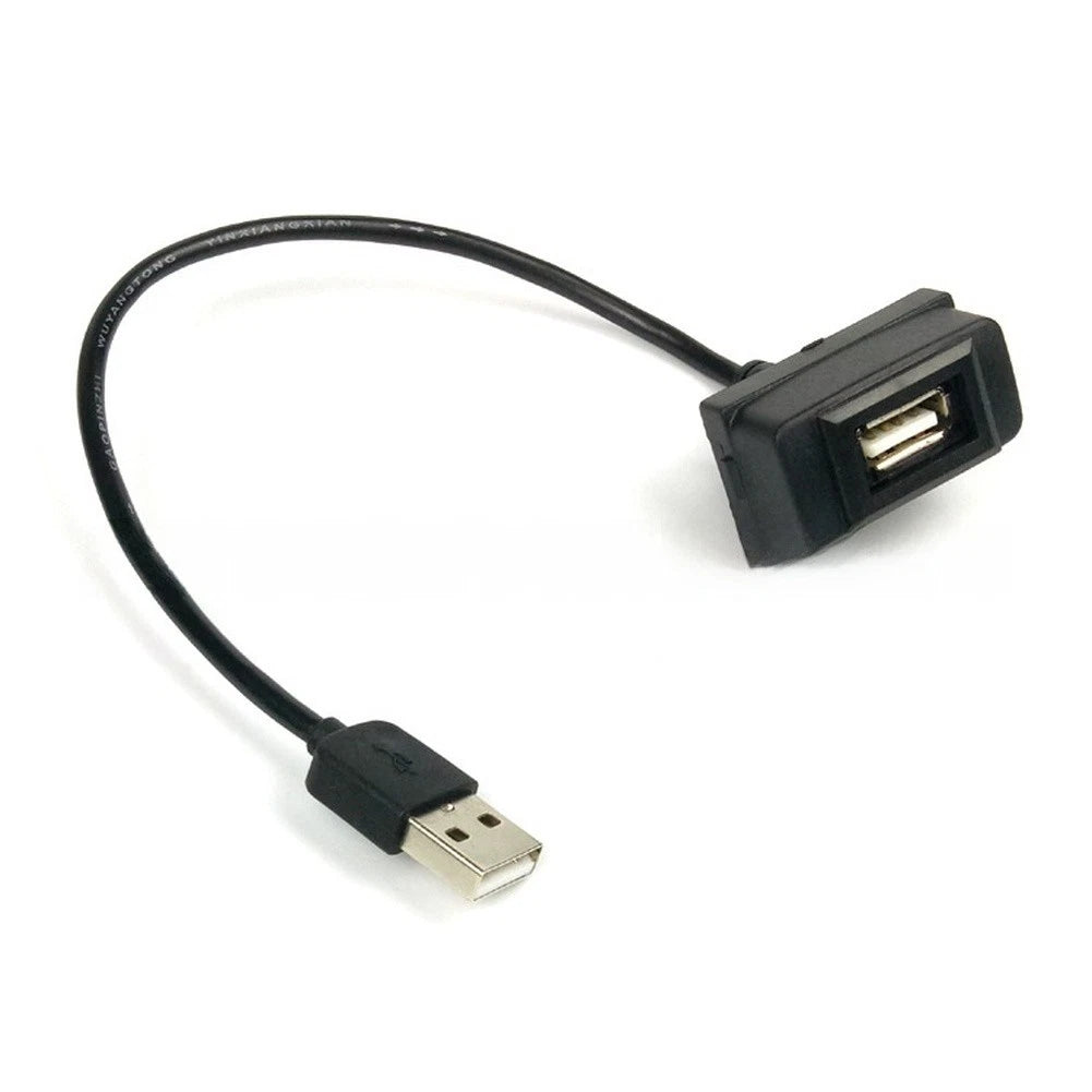 USB Socket Flush Mount for Mitsubishi (Compatible with Original USB Port)