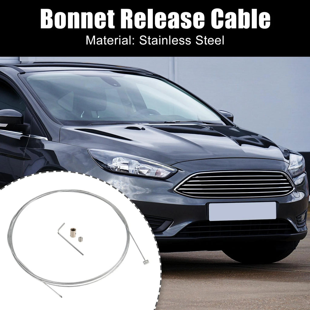 Bonnet Release Cable Fix Kit Replacement for Ford Mondeo Mk4 (2007–2021)