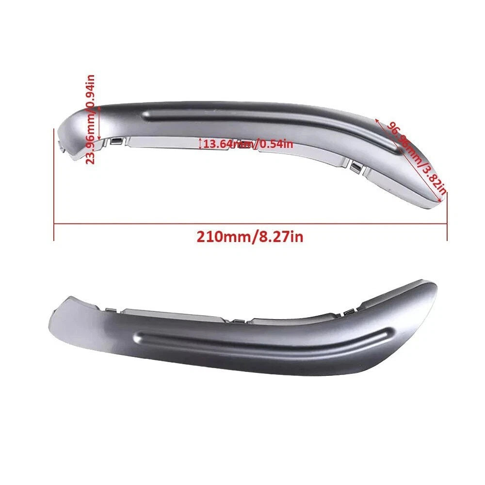 1pair 1475333 1475334 Front Door Handle Cover Insert Bezel Left & Right For Ford