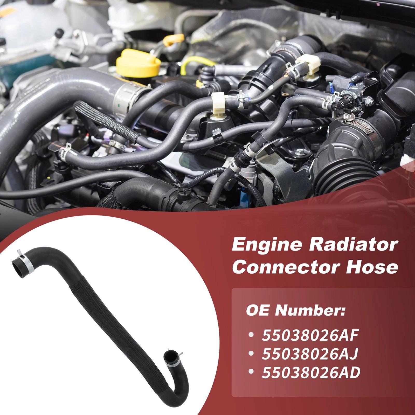 HVAC Heater Water Hose Replacement for Dodge Durango (2011–2025)