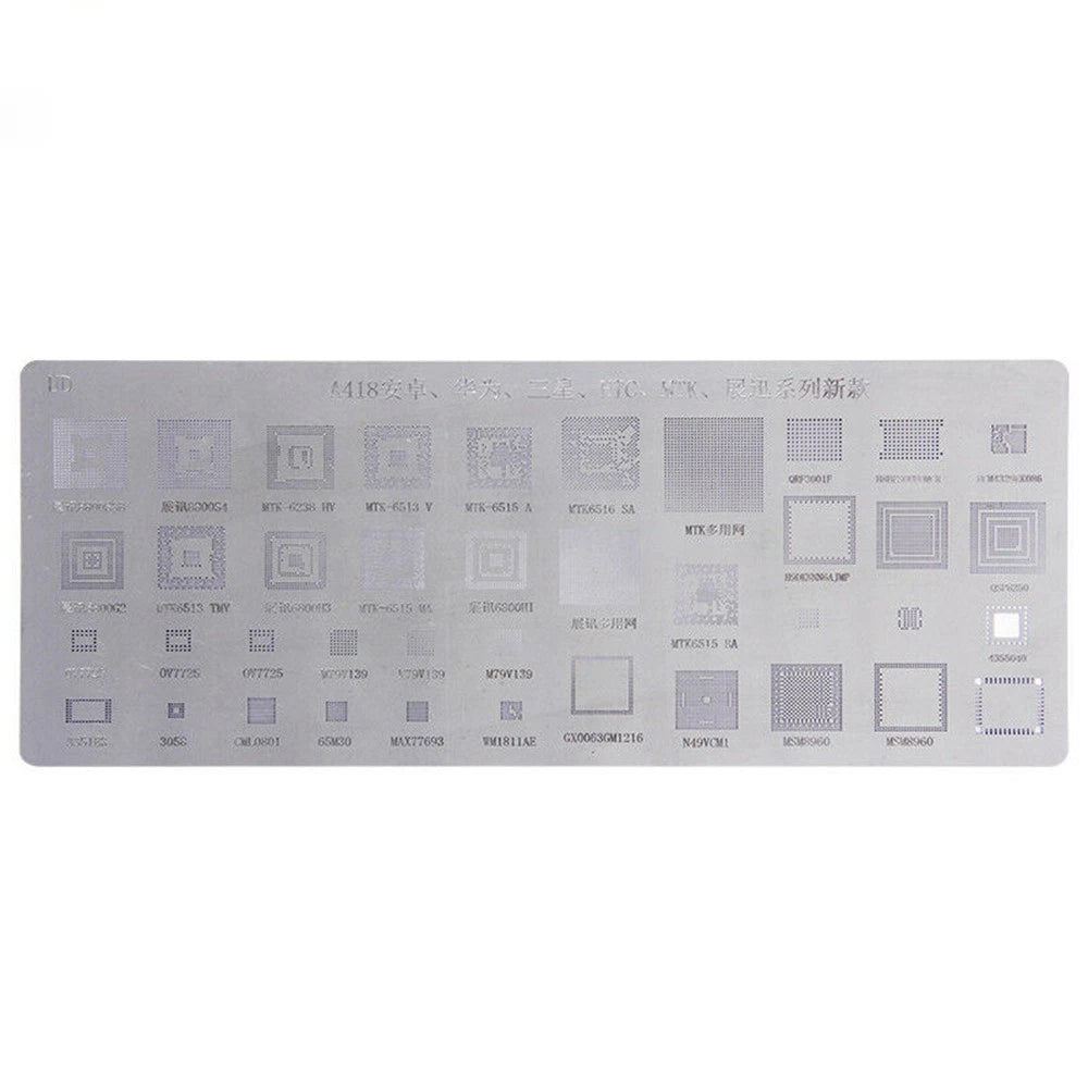 Stencils Kit for Pressure Welding