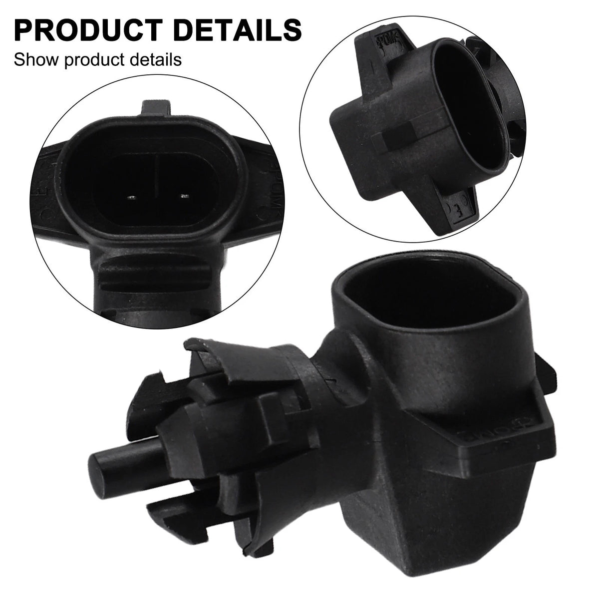 7) Black Air Temperature Sensor for Opel For Vauxhall Stable and Reliable