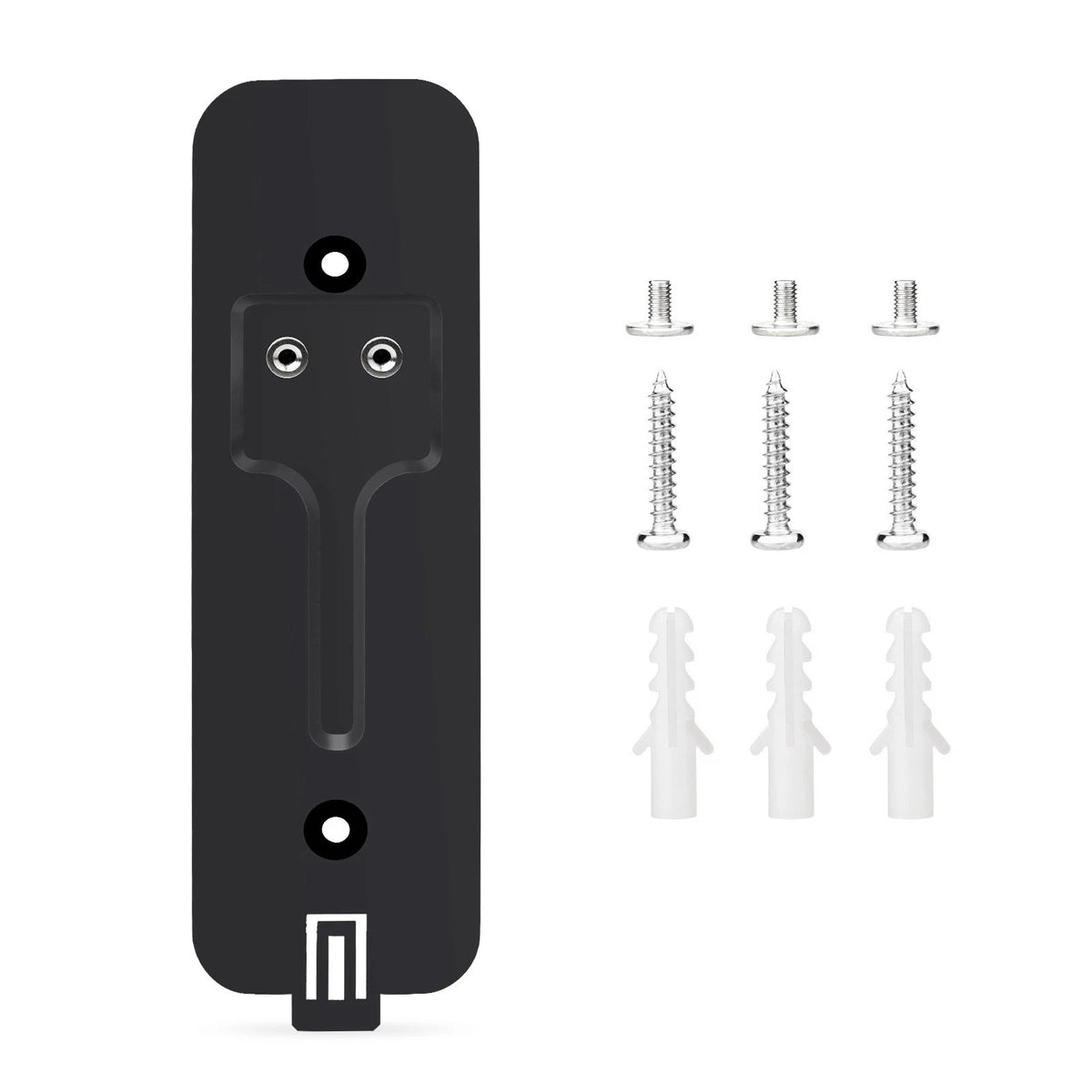 Plastic Backplate for Blink Video Doorbell (Black/White)