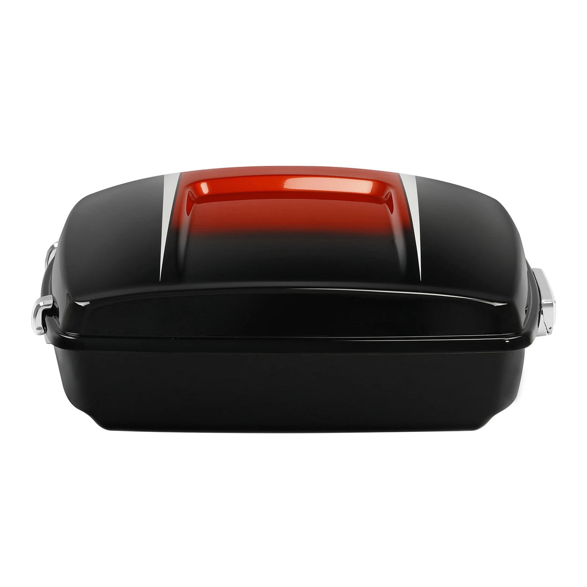 Chopped Trunk for Harley Touring (2014–2023) Sunset Orange/Black Fade