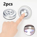 2Pcs LED Touch-Push Spot Lights for Various Applications