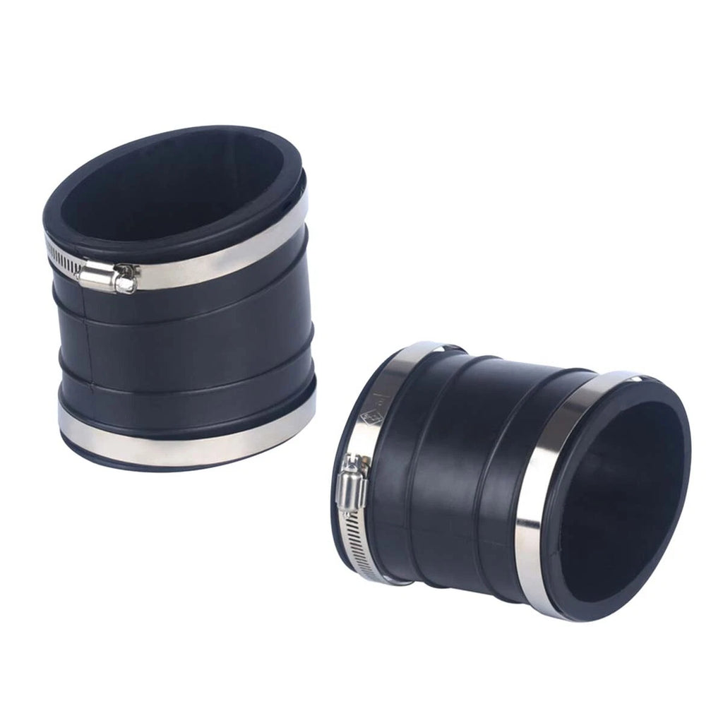 2X Exhaust Bellows Lower 4" for Mercruiser V6 & V8 (32-14358T, 18-2746, 9-72811)